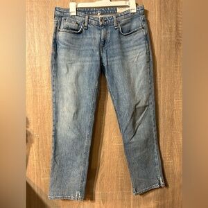 Rag & Bone Light Blue Denim Jeans Size 26 Low Rise Slim Boyfriend